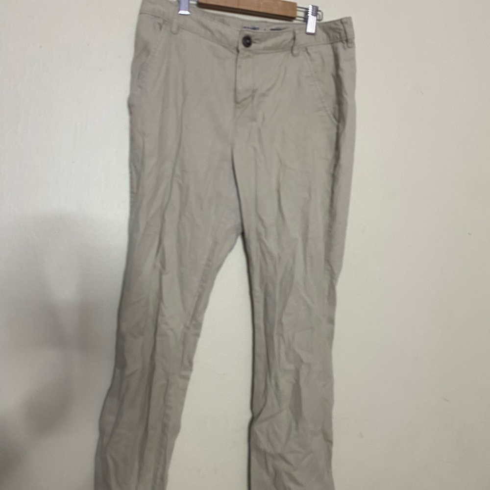 Old Navy Tan Chinos Classic Straight-Leg